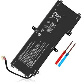 VS03XL Laptop Battery for HP Envy 15-AS000 15-AS020NR 15-AS152NR 15-AS043CL 15-AS014WM 15T-AS000 15T-AS100 15-AS133CL X6V56UA VSO3XL HSTNN-UB6Y HSTNNUB6Y TPN-I125 849047-541 3ICP7/61/80 PC Notebook