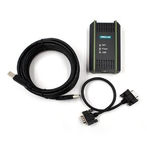 PLC Programming Cable USB Interface Applicable to Siemens S7 200/300/400 ET200 and 840D CNC, 6ES7972-0CB20-0XA0 USB-MPI+ PC USB-PPI