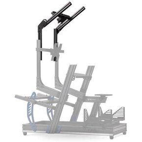 Next Level Racing F- GT Elite Direct Mount Overhead Monitor Add-On- Carbon Grey, Black