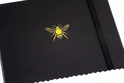 Yop & Tom Bullet Dotted Journal (A5) - Hummingbird - Dot Grid Notebook With Extra Thick Paper (160 GSM) - Charcoal in Saudi Arabia