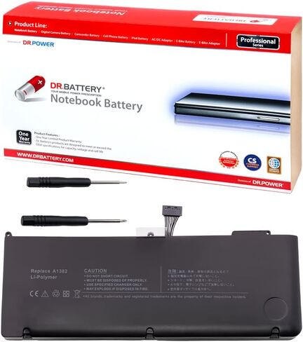 بطارية A1382 661-5844 661-5585 لجهاز Apple MacBook Pro 15 بوصة (أوائل 2011 أواخر 2011 منتصف 2012) A1286 Core i7 إصدار MC721LL/A MC723LL/A 020-7134-A [10.8 فولت] in Kuwait