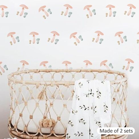 32 PCS Modern Farm Building Wall Decals Peel and Stick, PVC Watercolor Nursery Wall Sticker, Colorful Village Wall Art Decor Decal for Kids Bedroom Playroom Baby Room Classroom Decor in Kuwait