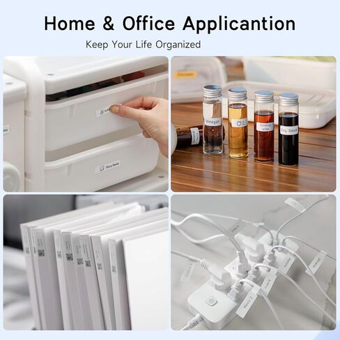 عبوة واحدة من شريط صانع الملصقات لشريط صانع الملصقات TZe-231 TZe231 TZe TZ، متوافق مع Brother P Touch PT-D210 PT-H110 PT-D400 PT-D600، أسود على أبيض، 12 مم 0.47 بوصة in Kuwait