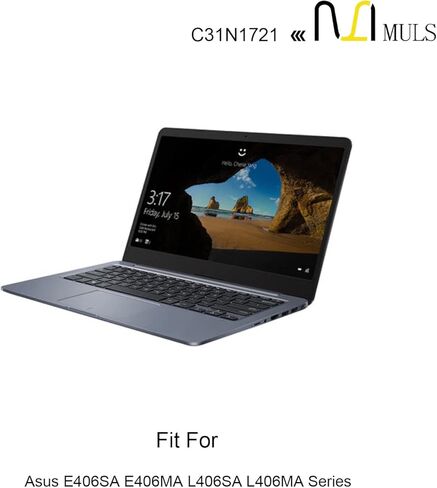 MULS 56Wh C31N1721 بطارية ل ASUS E406 L406 R420 E406SA E406MA R420SA R420MA L406SA L406MA E406SA-3G E406SA-BV211T E406SA-BV247TS E406MA-BV539TS E406MA-EK065T R420SA- BV225TS R420MA-BV205TS كمبيوتر محمول in Saudi Arabia