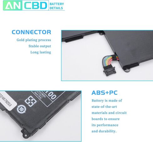 FPCBP414 Replacement Battery for Fujitsu Stylistic Q704 Series FPB0308S CP642113-01 10.8V 46Wh/4250mAh in Saudi Arabia