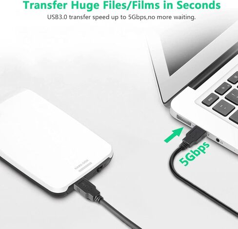 حزمة من 2 كابل USB 3.0 ذكر إلى ذكر من PASOW من النوع A إلى ذكر فائق السرعة USB إلى سلك تمديد USB لنقل البيانات (1.5 قدم) in Kuwait