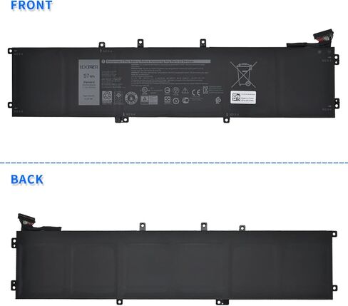 بطارية كمبيوتر محمول 4K1VM لأجهزة الكمبيوتر المحمول Dell G7 17 7700 Vostro 15 7500 Series V0GMT XYCW0 NCC3D 0W62W6 11.4V 97Wh 8070mAh in Kuwait