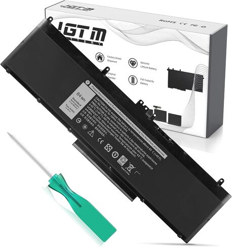 WJ5R2 4F5YV Laptop Battery for Dell Latitude 5570 E5570 Precision 3510 M3510 Series Notebook 0G6LC G9G1H 04F5YV 0G9G1H K1G3K 11.4V 84Wh in Saudi Arabia