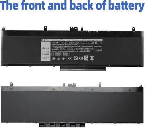 WJ5R2 4F5YV Laptop Battery for Dell Latitude 5570 E5570 Precision 3510 M3510 Series Notebook 0G6LC G9G1H 04F5YV 0G9G1H K1G3K 11.4V 84Wh in Saudi Arabia