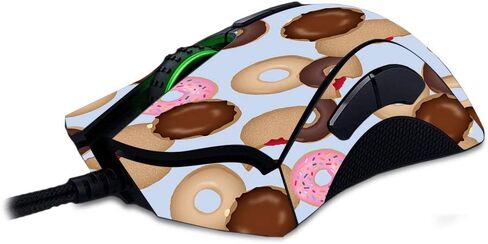 MightySkins Skin Compatible with Razer Deathadder Elite - Blue Avocados | Protective, Durable, and Unique Vinyl Decal wrap Cover | Easy to Apply, Remove, and Change Styles | Made in The USA in Saudi Arabia