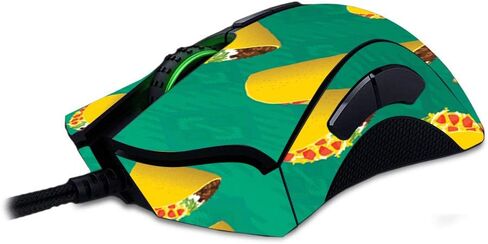 MightySkins Skin Compatible with Razer Deathadder Elite - Blue Avocados | Protective, Durable, and Unique Vinyl Decal wrap Cover | Easy to Apply, Remove, and Change Styles | Made in The USA in Saudi Arabia