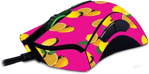 MightySkins Skin Compatible with Razer Deathadder Elite - Blue Avocados | Protective, Durable, and Unique Vinyl Decal wrap Cover | Easy to Apply, Remove, and Change Styles | Made in The USA in Saudi Arabia