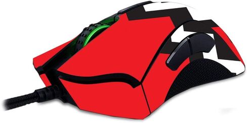 غلاف MightySkins متوافق مع Razer Deathadder Elite - Pink Chevron | غطاء ملتف واقٍ ومتين وفريد ​​من نوعه من الفينيل | سهل التطبيق والإزالة وتغيير الأنماط | صنع في الولايات المتحدة الأمريكية in Saudi Arabia