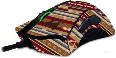 غلاف MightySkins متوافق مع Razer Deathadder Elite - Pink Chevron | غطاء ملتف واقٍ ومتين وفريد ​​من نوعه من الفينيل | سهل التطبيق والإزالة وتغيير الأنماط | صنع في الولايات المتحدة الأمريكية in Saudi Arabia