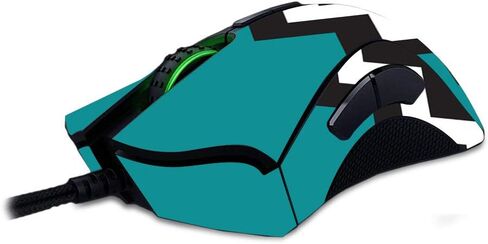 غلاف MightySkins متوافق مع Razer Deathadder Elite - Pink Chevron | غطاء ملتف واقٍ ومتين وفريد ​​من نوعه من الفينيل | سهل التطبيق والإزالة وتغيير الأنماط | صنع في الولايات المتحدة الأمريكية in Saudi Arabia