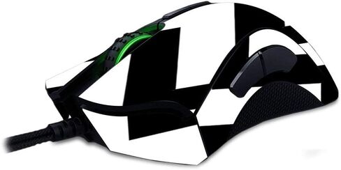 غلاف MightySkins متوافق مع Razer Deathadder Elite - Pink Chevron | غطاء ملتف واقٍ ومتين وفريد ​​من نوعه من الفينيل | سهل التطبيق والإزالة وتغيير الأنماط | صنع في الولايات المتحدة الأمريكية in Saudi Arabia