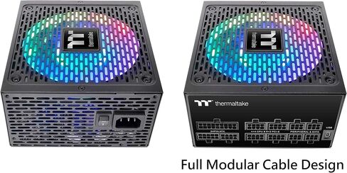 Thermaltake Toughpower iRGB Plus 750W 80+ Gold SLI/Crossfire Ready RGB LED ATX12V V2.4/ EPS V2.92 10 Year Warranty Fully Modular Digital Power Supply PS-TPI-0750F3FDGU-1 in Kuwait
