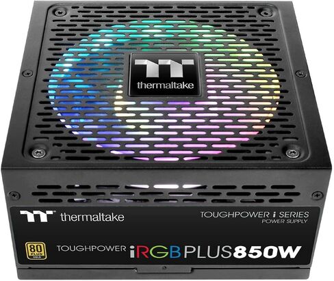 Thermaltake Toughpower iRGB Plus 750W 80+ Gold SLI/Crossfire Ready RGB LED ATX12V V2.4/ EPS V2.92 10 Year Warranty Fully Modular Digital Power Supply PS-TPI-0750F3FDGU-1 in Kuwait