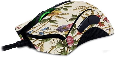 غلاف MightySkins متوافق مع Razer Deathadder Elite - نهاية رخامية صفراء | غطاء ملتف واقٍ ومتين وفريد ​​من نوعه من الفينيل | سهل التطبيق والإزالة وتغيير الأنماط | صنع في الولايات المتحدة الأمريكية in Saudi Arabia