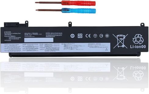 00HW022 00HW023 SB10F46460 SB10F46461 Battery for Lenovo ThinkPad T460s T470s Series 00HW036 SB10F46474 00HW037 SB10F46475 11.25V 24Wh 2090mAh 3-Cell in Saudi Arabia