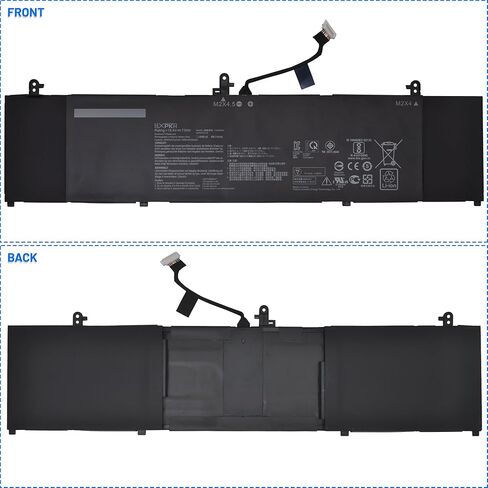 بطارية الكمبيوتر المحمول C41N1814 لـ ASUS Zenbook 15 BX533FD RX533 RX533FD U5300FD UX533 UX533FD UX533FN Series UX533FN-A8021T UX533FD-0042B8565U UX533FD-A7601T 0B200-03120100 C41Pp إه 15.4 فولت 4800 مللي أمبير 73 واط ساعة in Kuwait