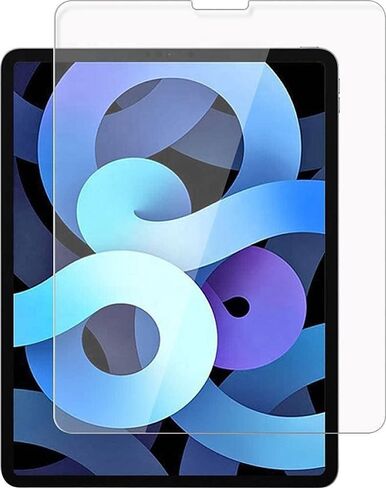 SaharaCase - واقي شاشة من الزجاج المقوى ZeroDamage لجهاز Apple iPad Air 10.9 بوصة (الجيل الرابع 2020 والجيل الخامس 2022) - مضاد للخدش/بصمات الأصابع، تغطية كاملة خالية من الفقاعات وصلابة 9H - شفاف in Saudi Arabia
