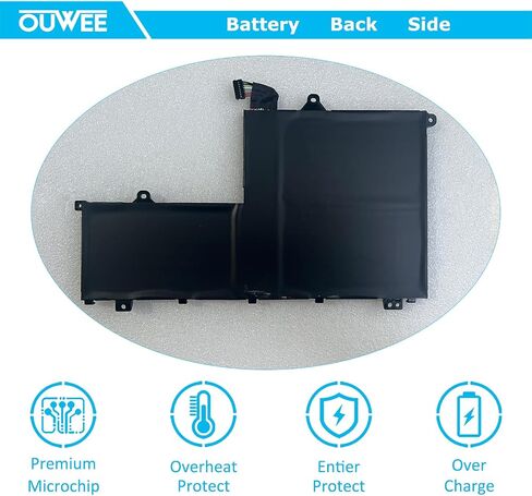 L19C3PF1 Laptop Battery Compatible with Lenovo ThinkBook 14-IML 14-IIL 15-IML 15-IIL Series L19M3PF2 L19D3PF2 L19L3PF1 L19D3PF1 L19M3PF1 L19M3PF9 L19C3PF9 L19L3PF8 11.52V 45Wh 3950mAh in Saudi Arabia