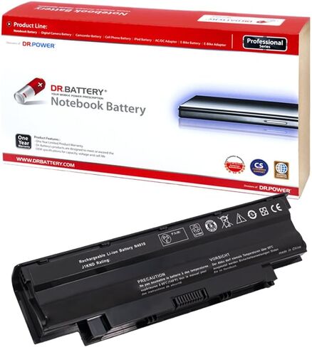 J1KND Laptop Battery for Dell Inspiron N5050 15R N5010 14R N4010 N5110 N5030 M5030 N4110 N7110 N4050 Vostro 1540 3750 3550 08NH55 04YRJH 9T48V [11.1V] in Saudi Arabia