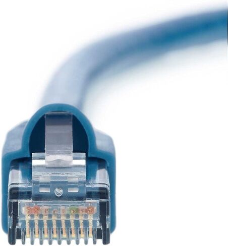 InstallerParts Ethernet Cable CAT6A Cable UTP Booted 6 FT - Orange - Professional Series - 10Gigabit/Sec Network/High Speed Internet Cable, 550MHZ in Saudi Arabia
