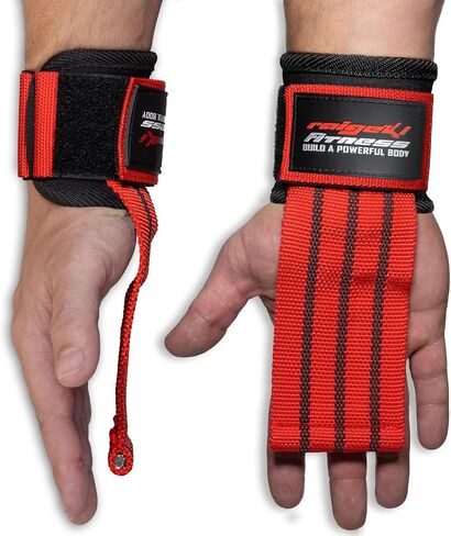 Fast Grip Lifting Straps for weightlifting Strength Training (+ Training Plans) Professional quick fastening with Metal Bolts for Powerlifting, Crossfit & Fitness - Bodybuilding for Men and Women in Saudi Arabia