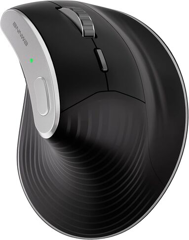 Wireless Vertical Ergonomic Mouse, Multi-Device(Bluetooth + 2.4G Connection), 4 Adjustable DPI, 7 Buttons Computer Mouse for PC, Laptop, Desktop, MacBook - White in Saudi Arabia