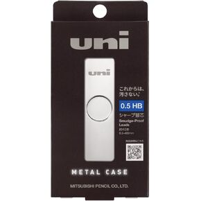 [Mitsubishi Pencil] Uni Metal Case 0.5mm HB Black