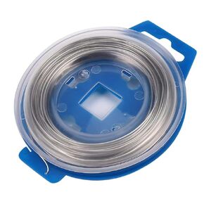 Safety Lock Wire .032, 100Ft / 30m Stainless Steel Twist Safety Lock Wire Used for Repairing Motorcycles, Tie Things. Aircraft Safety Wire