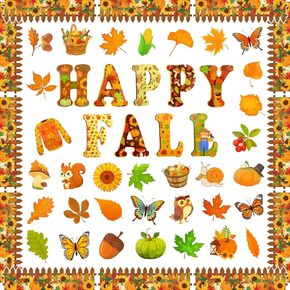 63 Pcs Summer Bulletin Board Decorations, Hello Summer Cutouts, Hawaiian Theme Cut Outs for Office with 100 Glue Dots, Beach Summertime School Classroom Game Party Supplies