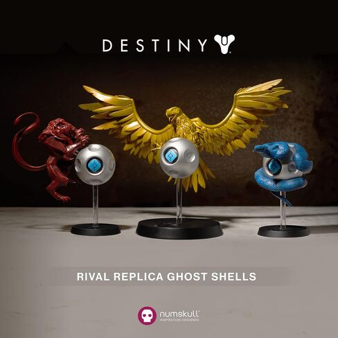 Numskull Destiny Tyrant Ghost Shell Figure 7" 17.7cm Collectable Replica Statue - Includes Exclusive Digital Code for in-Game Emblem - Official Destiny 2 Merchandise - Limited Edition in Saudi Arabia