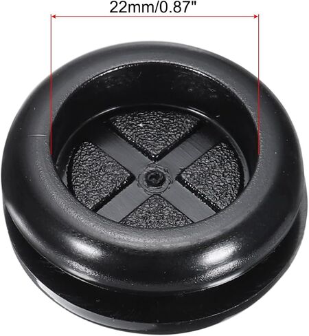 uxcell Rubber Grommet Round Double-Sided Mount Dia 90 mm ID 80 mm for Wire Protection 4pcs in Kuwait