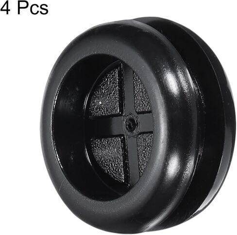 uxcell Rubber Grommet Round Double-Sided Mount Dia 90 mm ID 80 mm for Wire Protection 4pcs in Kuwait