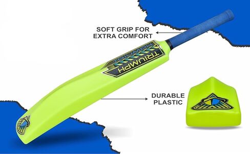 Plastic Cricket Full Size Bat, for All Age Groups Plastic Cricket bat for Tennis & Wind Balls PVC/Plastic Cricket Bat in Saudi Arabia