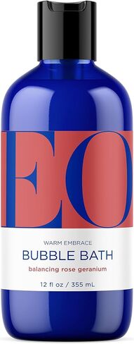 EO Bubble Bath, 12 Ounce (Pack of 1), Eucalyptus Lemon, Plant-Based, Botanical Extracts in Saudi Arabia