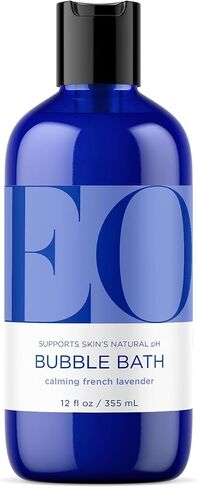 EO Bubble Bath, 12 Ounce (Pack of 1), Eucalyptus Lemon, Plant-Based, Botanical Extracts in Saudi Arabia