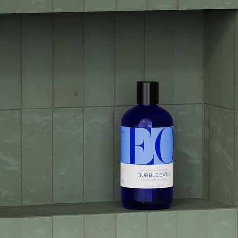 EO Bubble Bath, 12 Ounce (Pack of 1), Eucalyptus Lemon, Plant-Based, Botanical Extracts in Saudi Arabia