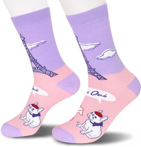 If you can read this, Bring Me Crown Socks, 1 Pair, Gift for Corgi Lover, Corgi Mom, Corgi Dog, Corgi Theme Gift for Christmas Birthday, Novelty Cute Embroidery Socks for Men, Women, and Teens.(118) in Saudi Arabia