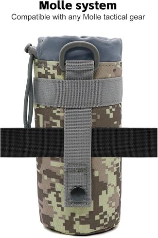 حقيبة زجاجات مياه تكتيكية مولي مع حزام، حقيبة حامل زجاجات المياه حقائب تكتيكية مولي لحقيبة الظهر in Kuwait
