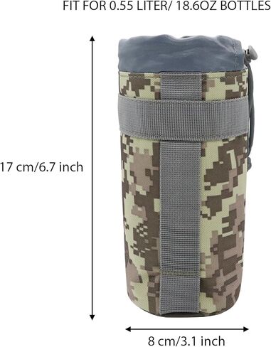 حقيبة زجاجات مياه تكتيكية مولي مع حزام، حقيبة حامل زجاجات المياه حقائب تكتيكية مولي لحقيبة الظهر in Kuwait