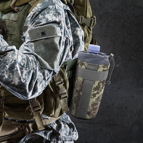 حقيبة زجاجات مياه تكتيكية مولي مع حزام، حقيبة حامل زجاجات المياه حقائب تكتيكية مولي لحقيبة الظهر in Kuwait