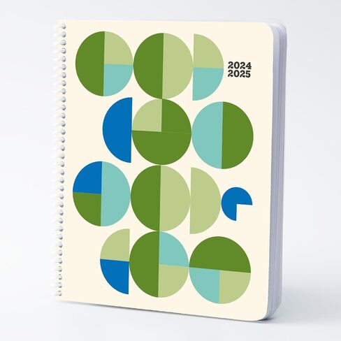 Ultimate Dated College Planner, 2024-2025 Planner with Daily, Monthly, and Weekly Pages for Students (Cream & Fuchsia) in Saudi Arabia