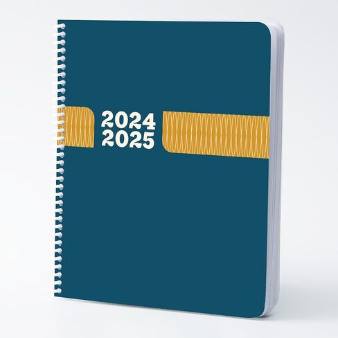 Ultimate Dated College Planner, 2024-2025 Planner with Daily, Monthly, and Weekly Pages for Students (Cream & Fuchsia) in Saudi Arabia