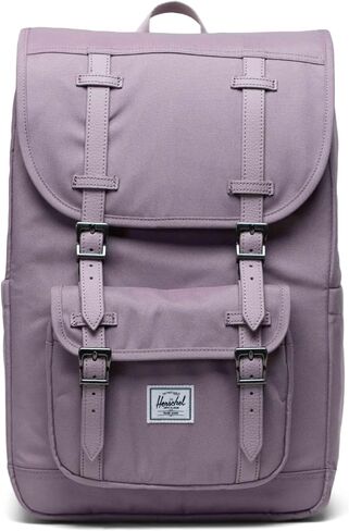 Herschel Supply Co. Little America Mid, Black, One Size in Kuwait