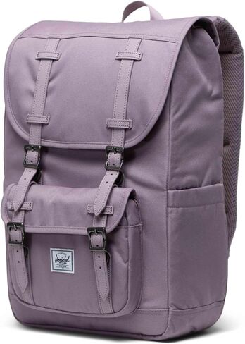Herschel Supply Co. Little America Mid, Black, One Size in Kuwait