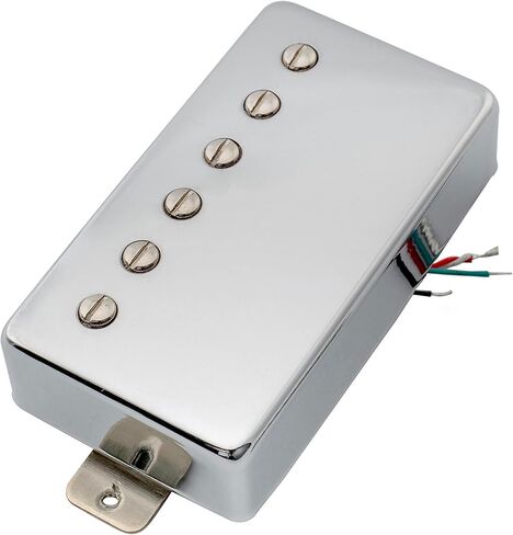 Artec VH59A Vintage Tone Alnico 5 Humbucker Pickups Neck Bridge Guitar Pickups Set for LP SG Style Electric Guitar, Chrome in Saudi Arabia